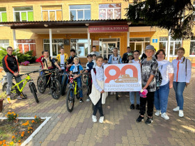 Памятный велопробег, посвящённый 80-летию Курской битвы.
